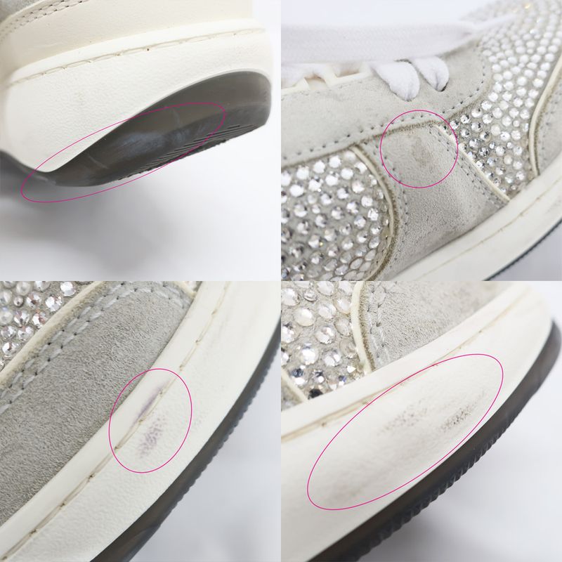 Chanel Sneakers Sequins White Size 36 Coco — view 7