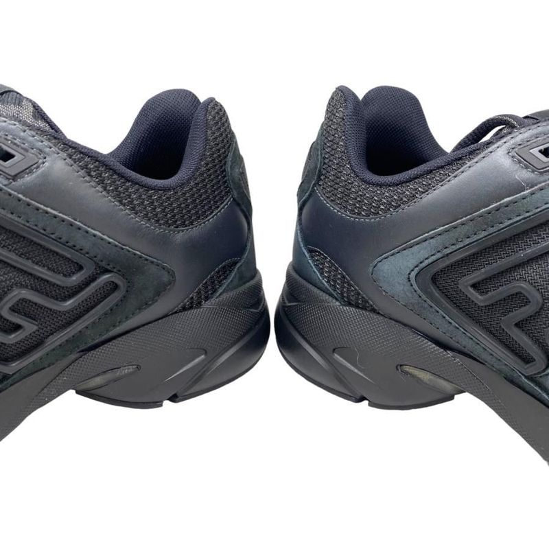 Fendi Sneakers 7 E1555 6 Size FF Logo Rubber Mesh Black — view 8