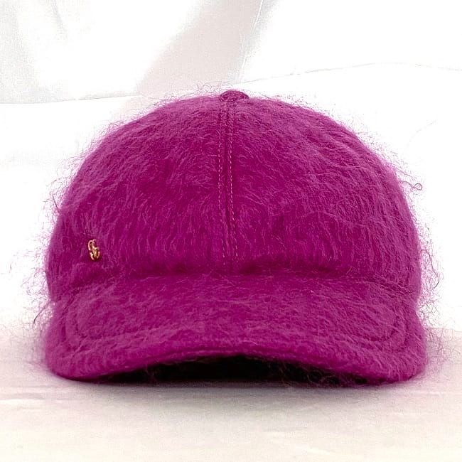 Gucci Cap Purple GG Marmont — view 5