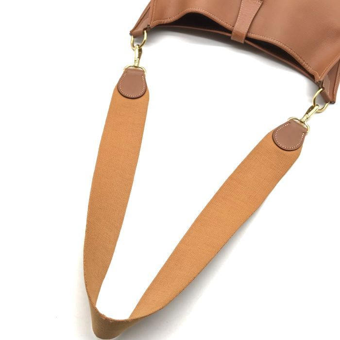 Hermes Evelyne I Gold Shoulder Bag Crossbody Brow — view 6