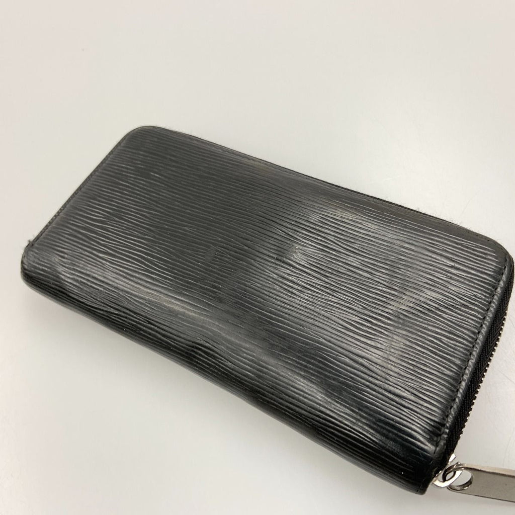 Louis Vuitton Epi Zippy Wallet Round Zipper Long Black — view 4