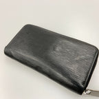 Louis Vuitton Epi Zippy Wallet Round Zipper Long Black — view 4
