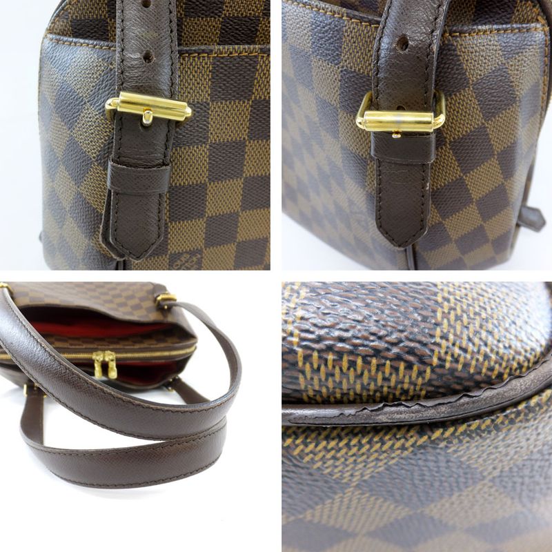 Louis Vuitton Belem MM Shoulder Bag Damier Brown — view 7