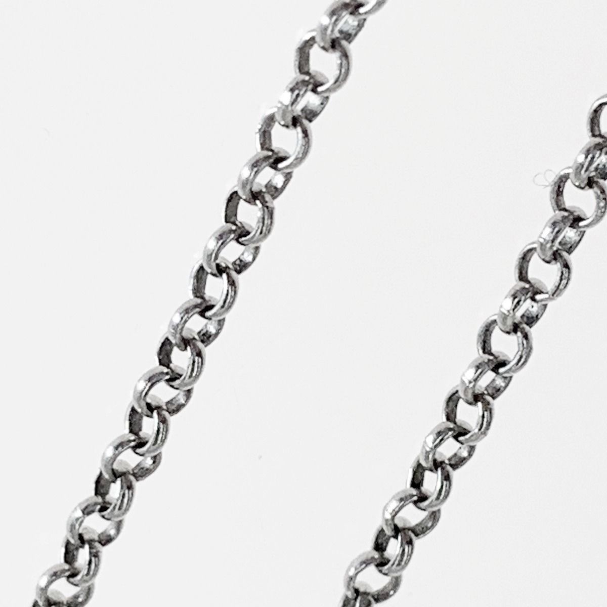 Gucci Interlocking G Pendant AG 925 Necklace J8400 0811 Silver — view 6
