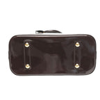 Louis Vuitton Vernis Handbag Alma PM Wine Red — view 5