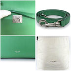 Celine 2 way Bag Belt Green — view 2