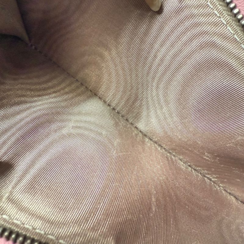 Bottega Veneta Intrecciato Round Zipper Long Wallet Leather Pink — view 9