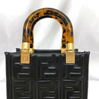 Fendi 2-Way Bag Sunshine Mini Black — view 6