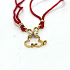 Dior Choker Necklace Rabbit Motif Metal — view 3