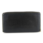 Louis Vuitton Long Wallet Zippy Suhali Round Zipper Leather Black — view 3