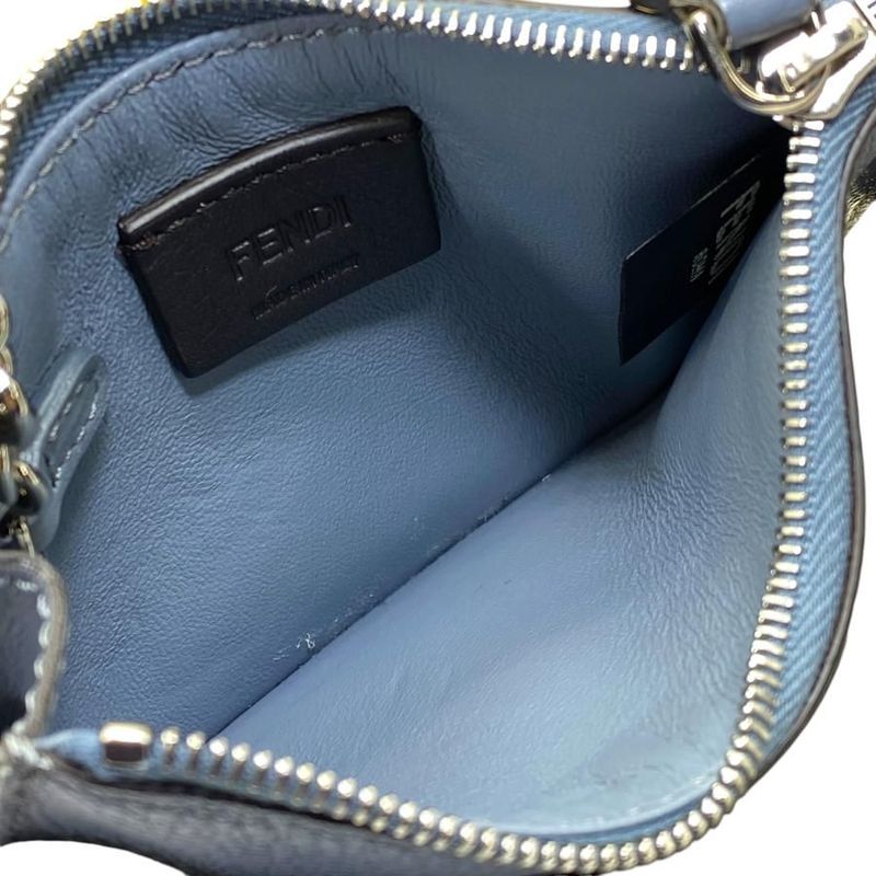 Fendi 8 Ap161 Fragment Case Coin Purse Card Compact — view 6