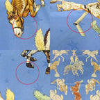 Hermes Scarf Carre 90 en Piste 100% Silk Horse Small Size Large — view 4