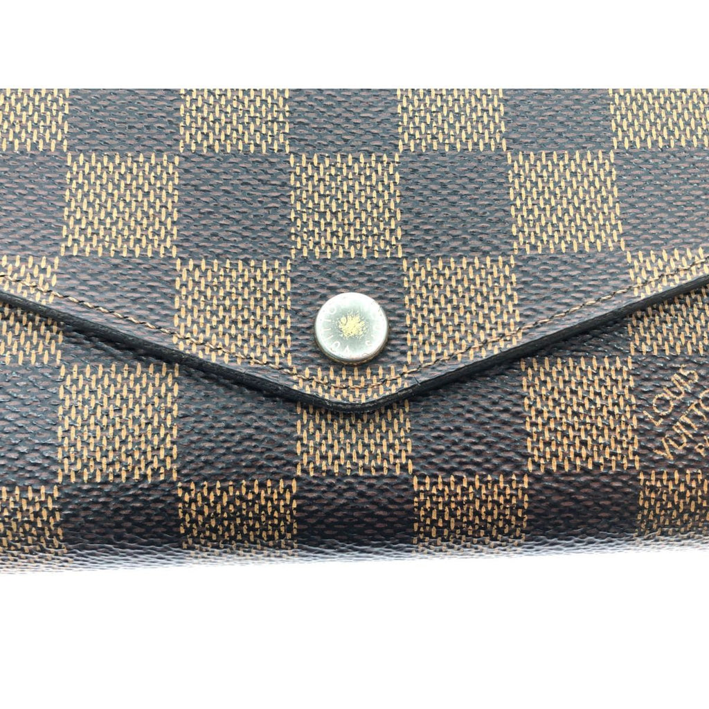 Louis Vuitton Long Wallet Damier Portefeuille Sarah — view 7