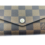 Louis Vuitton Long Wallet Damier Portefeuille Sarah — view 7