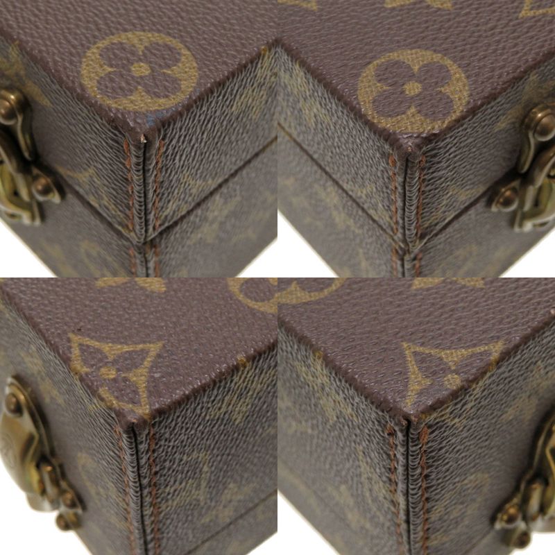 Louis Vuitton Monogram Boite Bijoux Jewelry Case Trunk Bag 0085 — view 7
