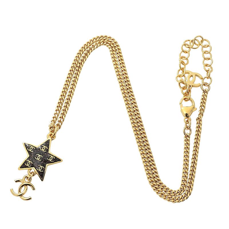Chanel Necklace Star Motif Pendant — view 6