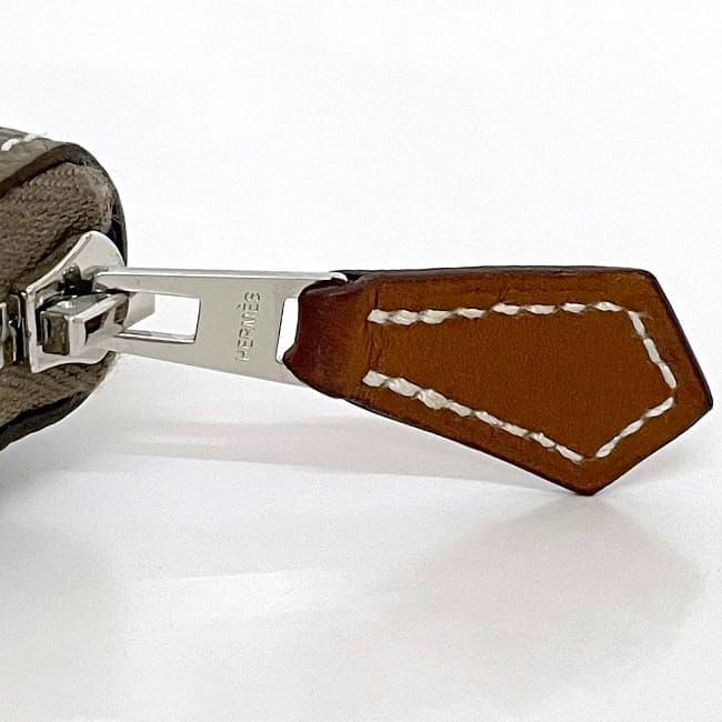 Hermes Round Zipper Long Wallet Azap Silk Quinn — view 8