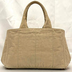 Prada Tote Bag Canapa Beige — view 3