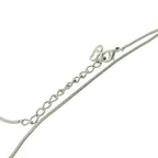 Christian Dior CD Logo Necklace Women Silver — view 6