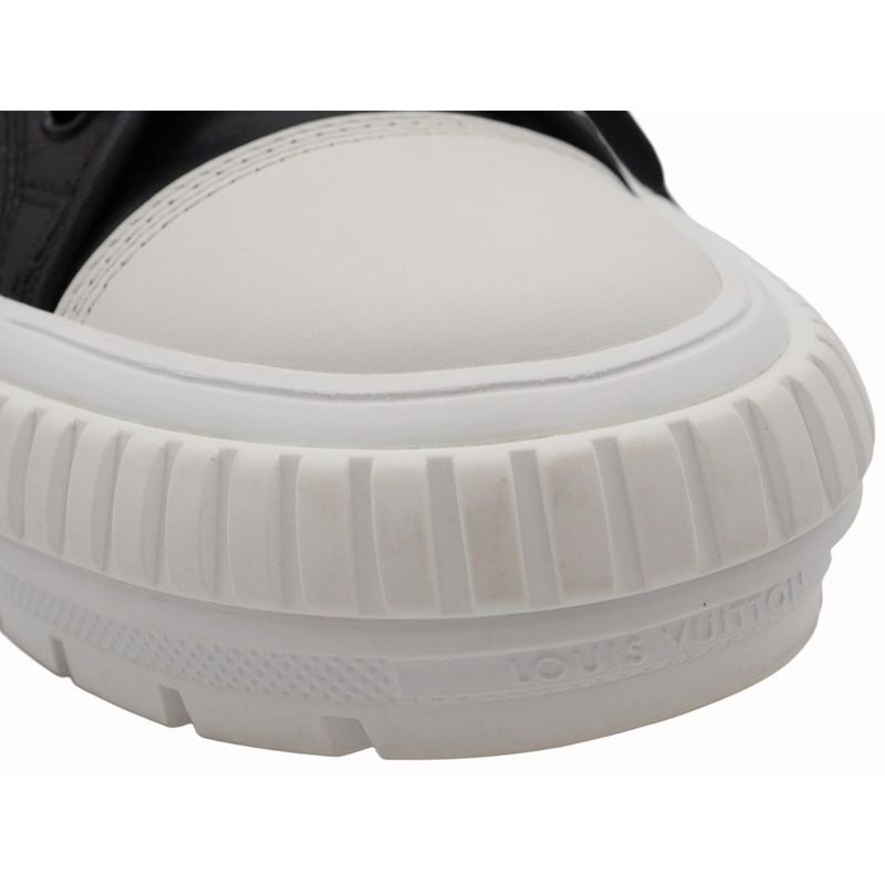 Louis Vuitton Yk Squad Line Sneakers Shoes Yayoi Kusama Black — view 9