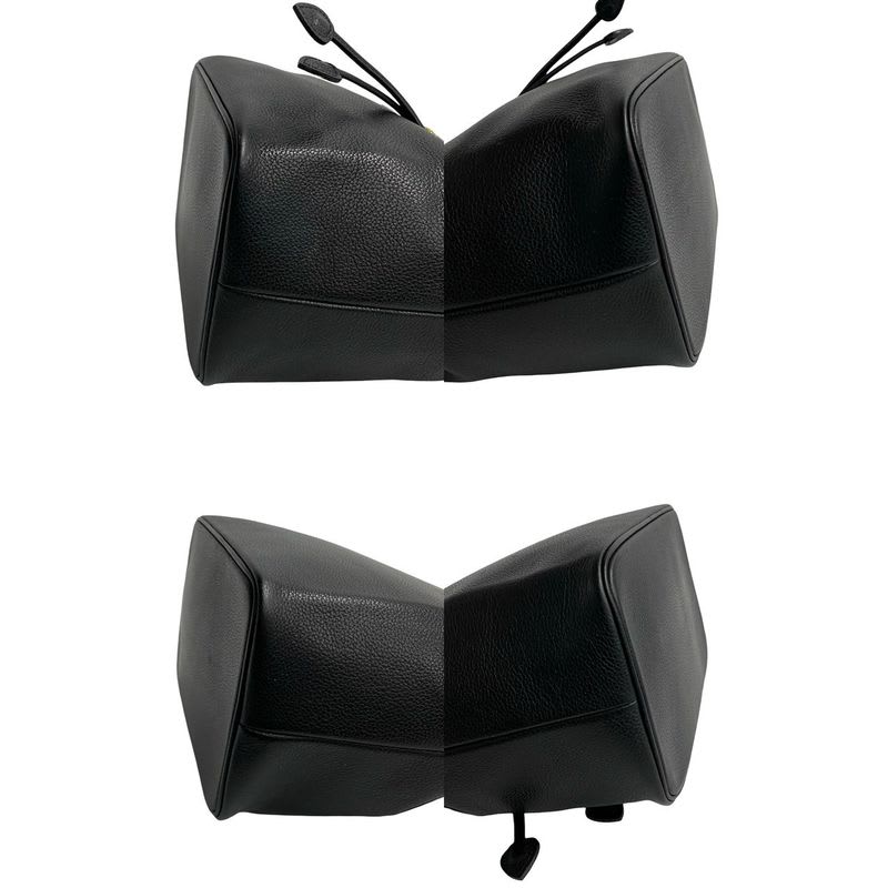 Yves Saint Laurent Vintage Logo Hardware Cutout Leather — view 8