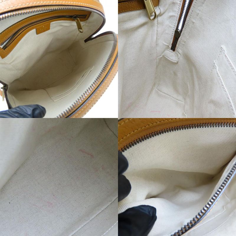 Gucci Backpack Daypack Small GG Supreme Canvas Brown Camel — view 7
