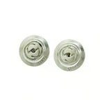 Gucci Silver Heart Amethyst Earrings 4.7 g 925 Engraved — view 8