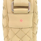 Bottega Veneta Intrecciato Leather Beige Shoulder Bag 1343 — view 9