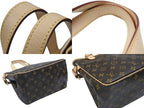 Louis Vuitton Batignolles Handbag Monogram Canvas Brown — view 5