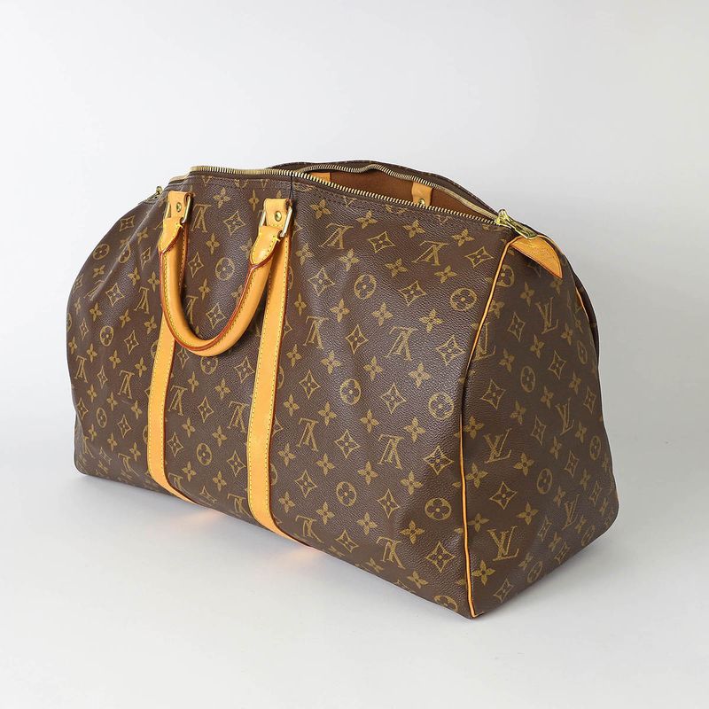 Louis Vuitton Boston Bag Keepall 50 Brown — view 4