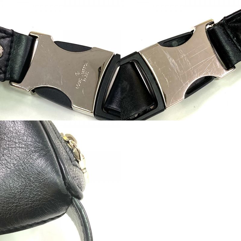 Louis Vuitton Body Bag Bum Damier Graphite Canvas Black — view 9