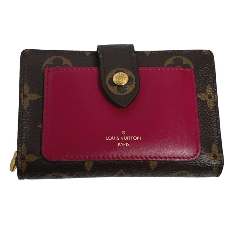 Louis Vuitton Monogram Portefeuille Juliette Foldable Wallet — view 2