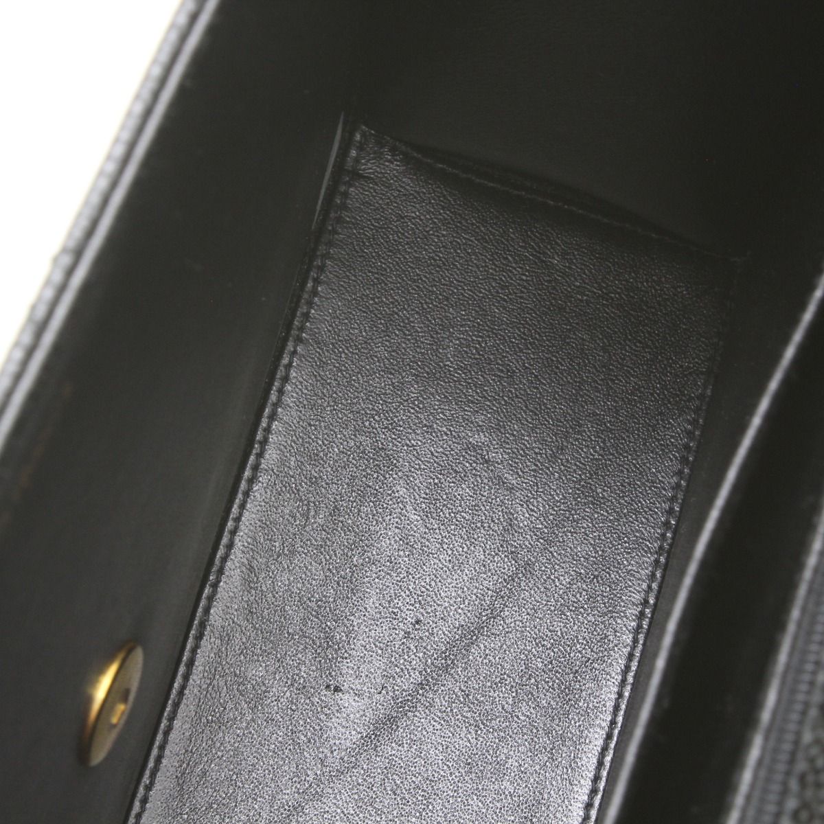 Chanel Caviar Leather Stitch Shoulder Bag — view 9
