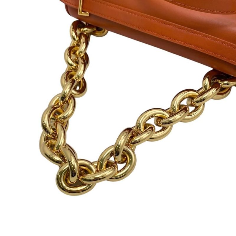 Bottega Veneta Shoulder Bag Mount Small Envelope V12 M0 Chain Orange — view 8