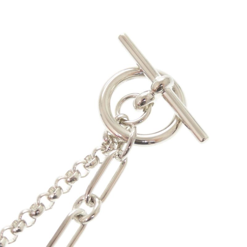 Hermes Chaine D'ancre Punk St Silver 925 Necklace 1529 — view 6