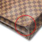 Louis Vuitton Damier Tote Bag Sac Plat Handbag Ebene — view 9