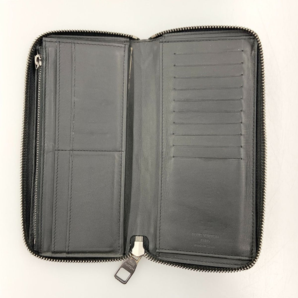 Louis Vuitton Damier Infini Zippy Wallet Vertical Round Zipper Long — view 6