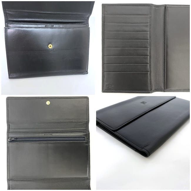 Loewe Trifold Wallet Black Anagram Nappa — view 9