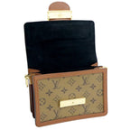 Louis Vuitton Monogram Reverse Dauphine Mini Shoulder Bag Brown — view 8