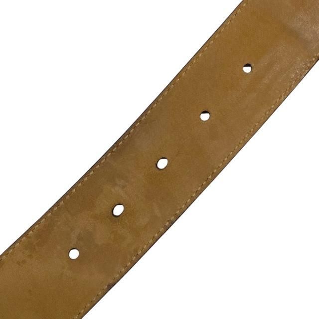 Gucci Belt Accessories Small Interlocking G Stripe Leather Canvas Navy — view 7