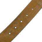 Gucci Belt Accessories Small Interlocking G Stripe Leather Canvas Navy — view 7