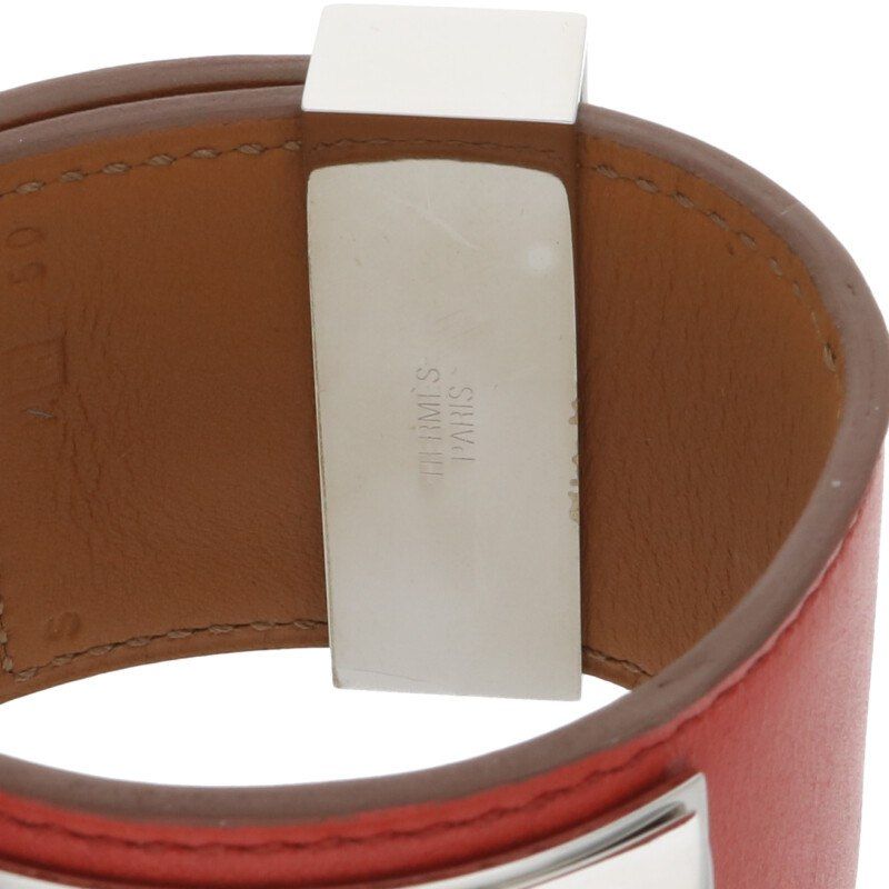 Hermes Collier De Chien Leather Bracelet — view 5