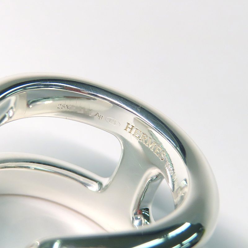 Hermes Ring Osmozu PM 52 no 12 AG 925 Hshape Silver 2025 — view 8