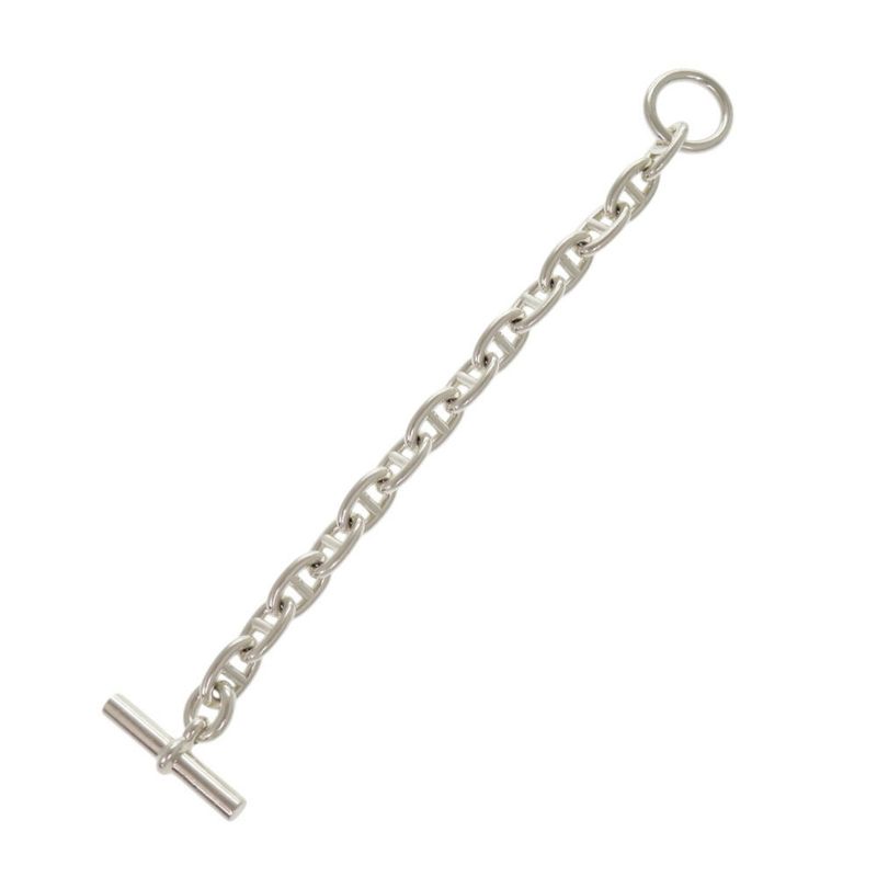 Hermes Chaine D'ancre MM 14 Frames Silver 925 Bracelet 0503 — view 4