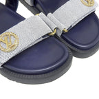 Louis Vuitton 2024 Item Sunset Line Leather Sandals Shoes 37 — view 3