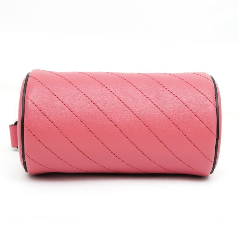 Gucci Blondie Mini Shoulder Bag one Pink Leather — view 8