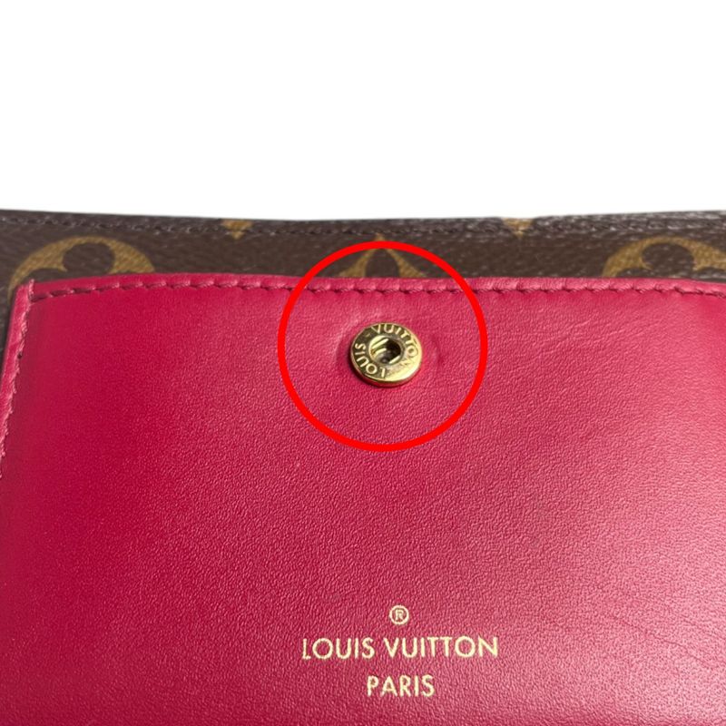 Louis Vuitton Monogram Portefeuille Juliette Foldable Wallet — view 7