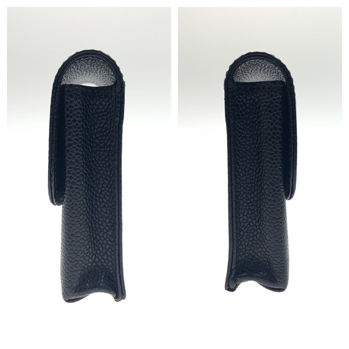 Chanel Caviar Leather Iqos Case Cigarette Black — view 3