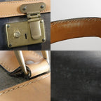 Fendi Pecan Leather Carry Bag — view 9
