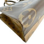 Louis Vuitton Monogram Giant Reverse Handbag On The Go MM Tote Bag — view 7